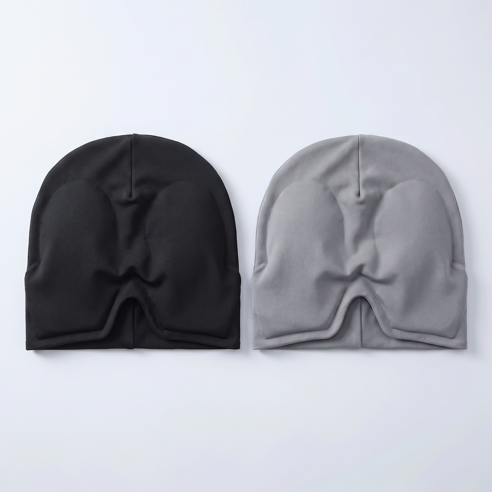 FrostVeil cooling blackout hood 2-pack in black and grey