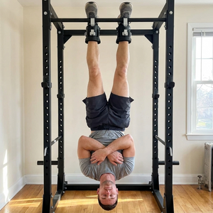 The 60-second hang from a doorway pull-up bar