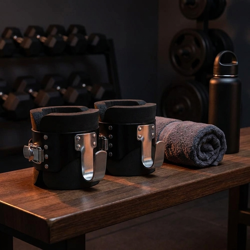 LoftLock boots racked on the bar after an evening session
