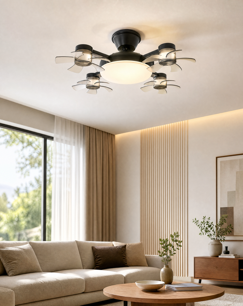 Cool Comfort Ceiling Fan Light