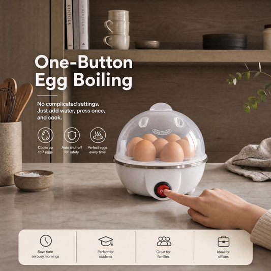Easy Egg Cooker for Busy Mornings