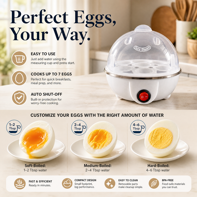 Easy Egg Cooker for Busy Mornings