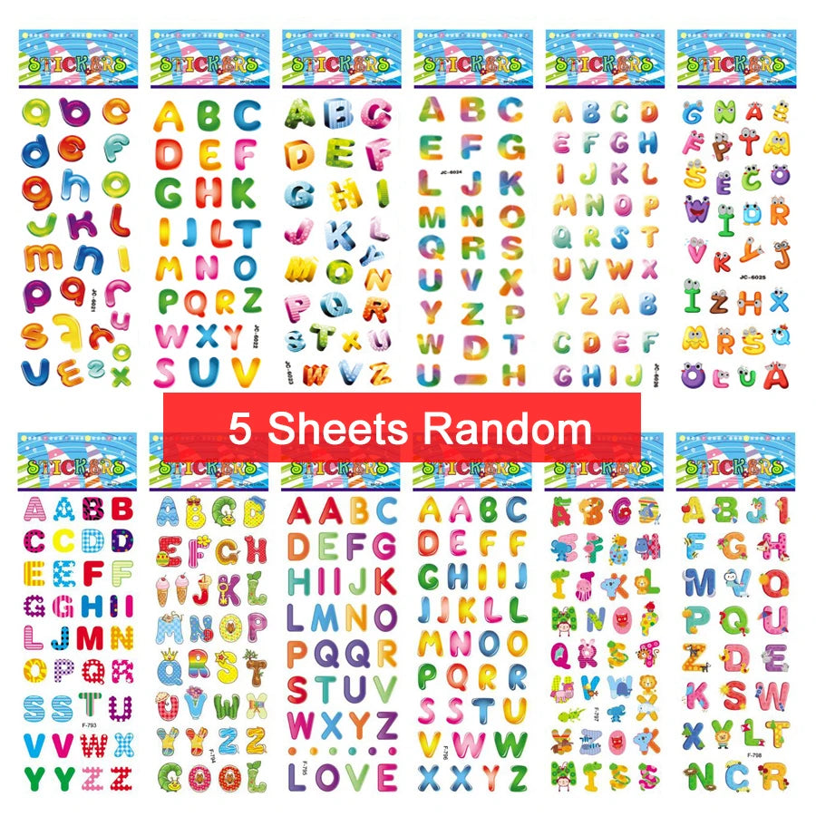 Free Gift: Alphabet Sticker Pack