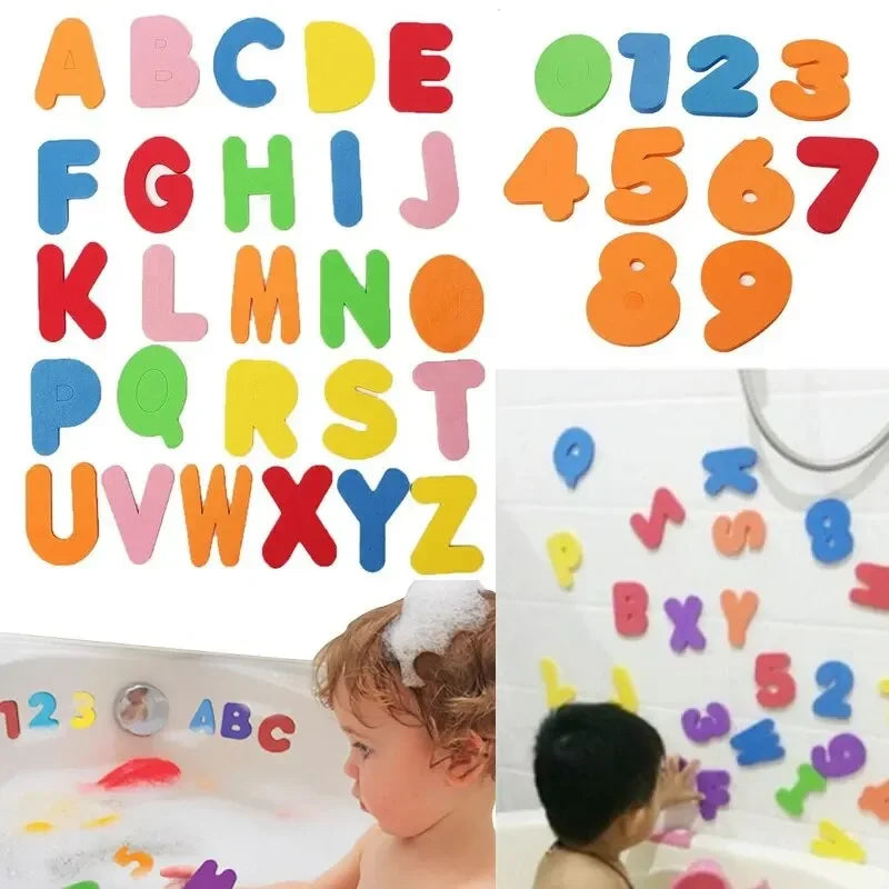 Free Gift: Foam ABC Bath Letters