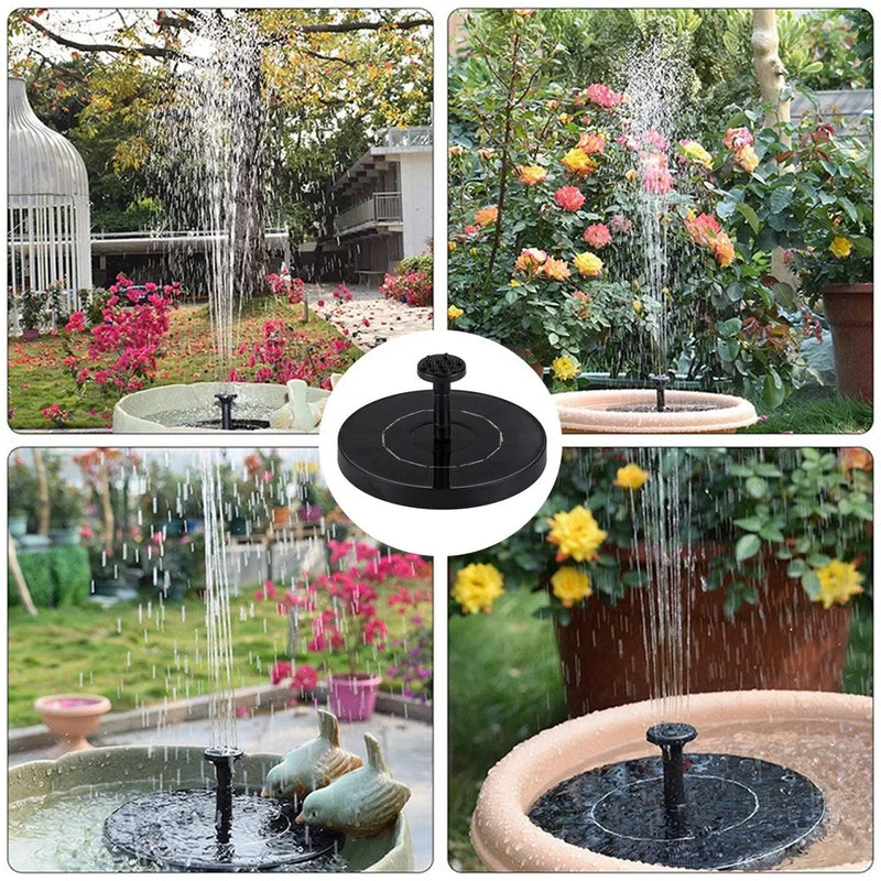Sunny Garden Fountain Delight